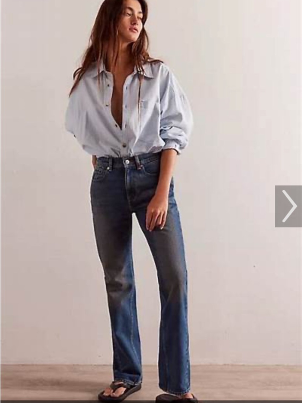 NWT we the free people xena straight jean sz 2